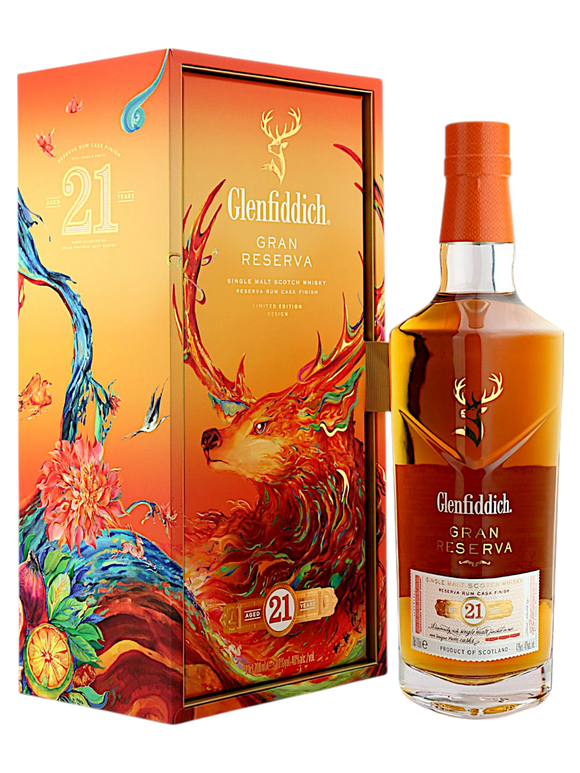 Glenfiddich 21 Jahre Gran Reserva Chinese New Year 2025 (Limited Edition)