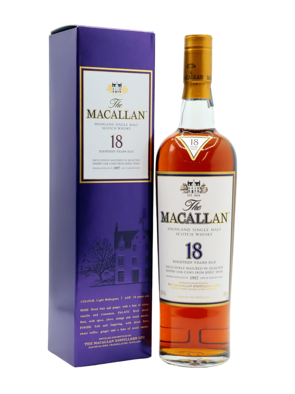 Macallan Sherry Oak 18 Jahre - 2015/1997 Release