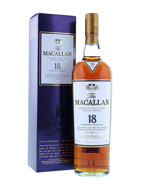 Macallan Sherry Oak 18 Jahre - 2017 Release