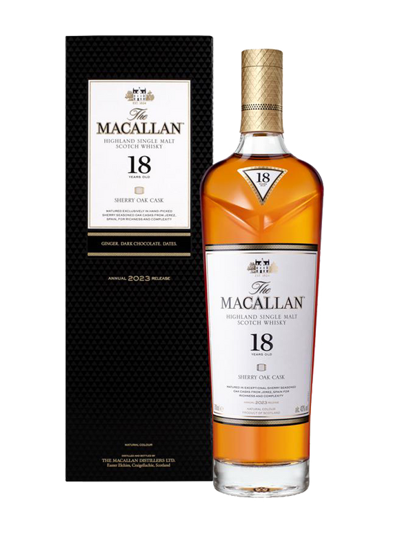Macallan Sherry Oak 18 Jahre - 2023 Release