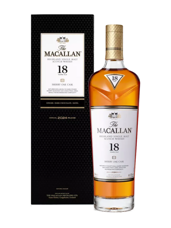 Macallan Sherry Oak 18 Jahre - 2024 Release