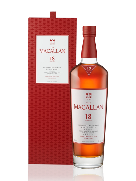 Macallan Sherry Oak 18 Jahre - 2025 Release